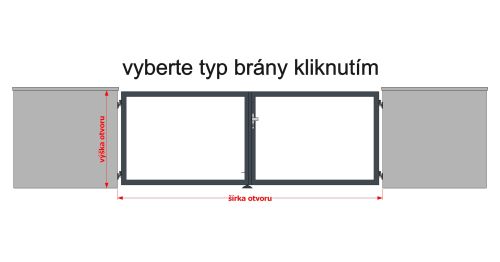 Dvojkrídlová brána